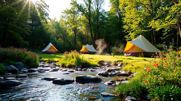 Vivez des vacances écoresponsables dans des campings verts